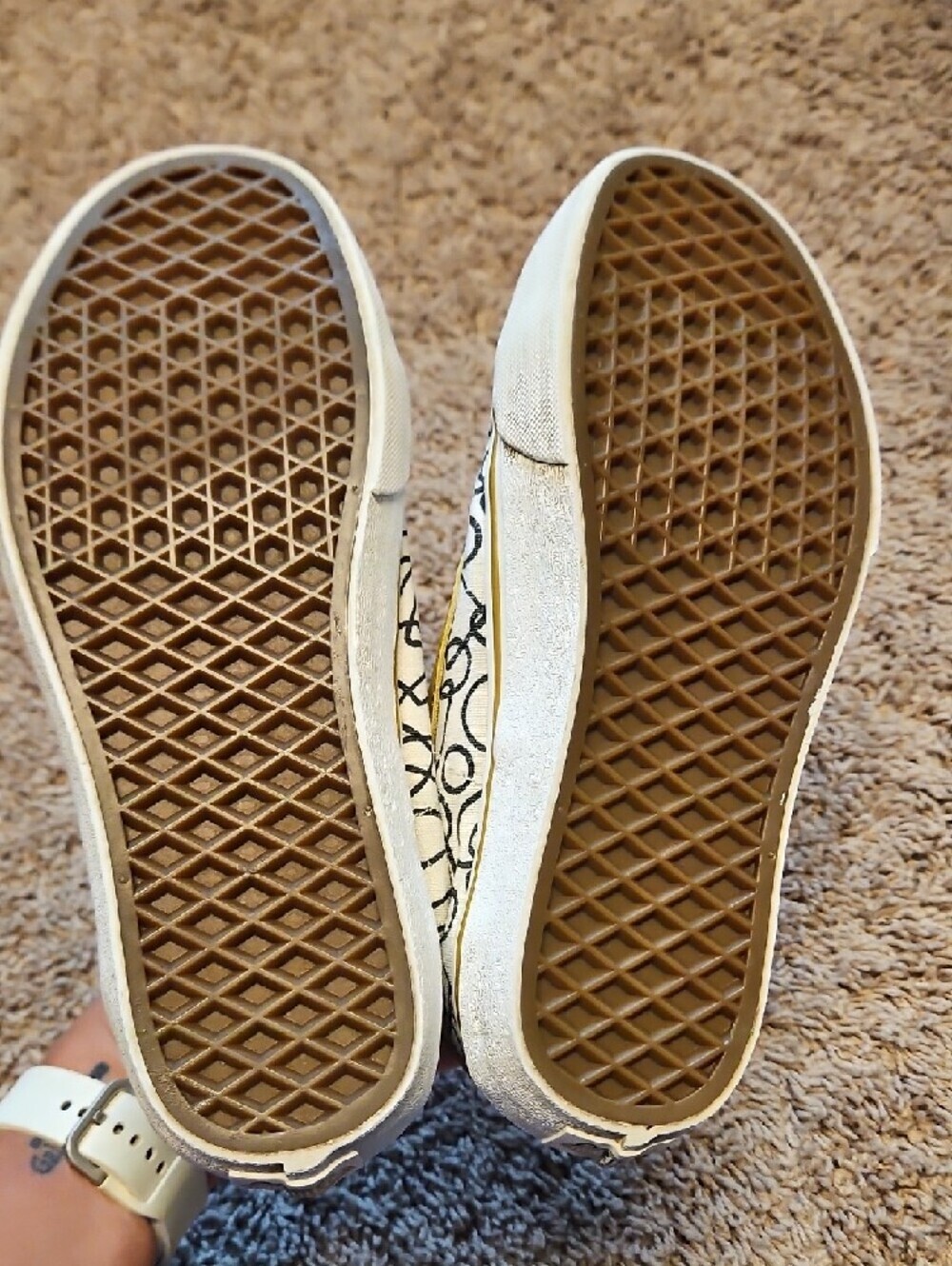 Vans Texured Waves X SK8 Marshmallow Abstract Low-Top Sneakers - Picture 14 of 14